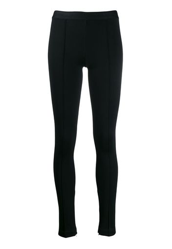 Helmut Lang Leggings mit Paspeln - Schwarz