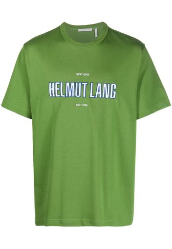 Helmut Lang graphic-print short sleeved T-shirt - Grün