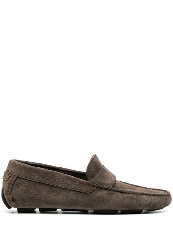 Henderson Baracco Loafer aus Wildleder - Braun