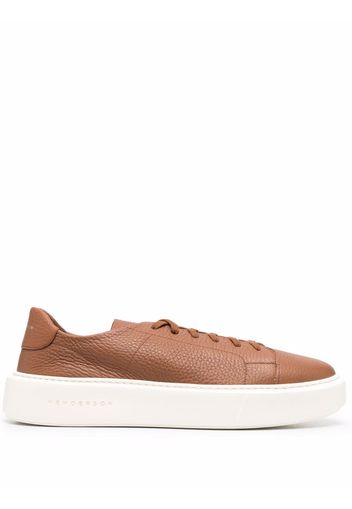 Henderson Baracco flatform lace-up sneakers - Braun