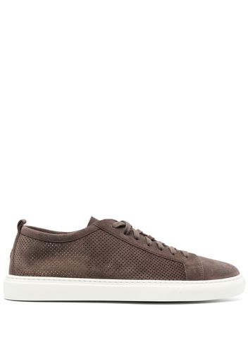 Henderson Baracco Ronny suede low-top sneakers - Braun