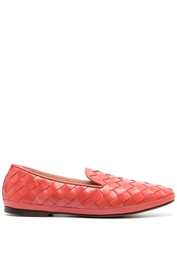 Henderson Baracco Era braided leather loafers - Rot