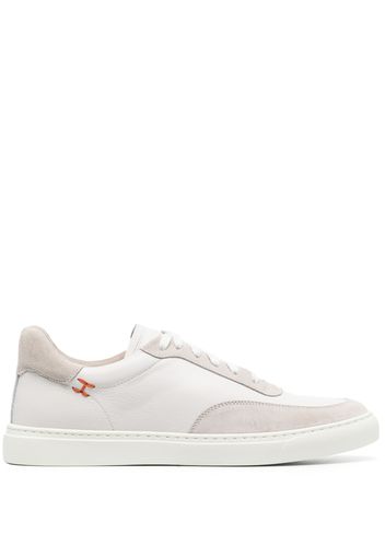 Henderson Baracco low-top leather sneakers - Nude