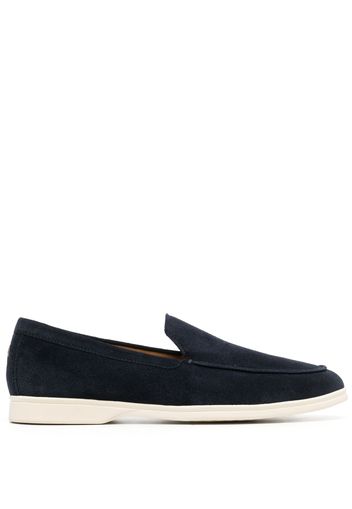 Henderson Baracco Sirena suede boat shoes - Blau