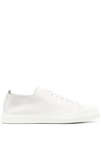 Henderson Baracco grained-texture low-top sneakers - Weiß