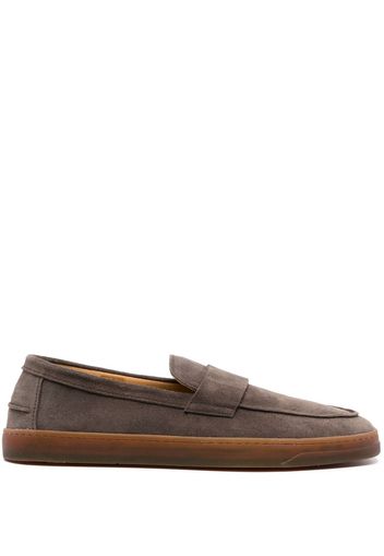 Henderson Baracco Loafer aus Wildleder - Braun