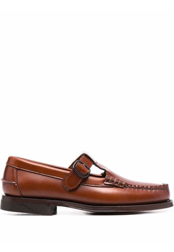 Hereu Alber T-bar loafers - Braun