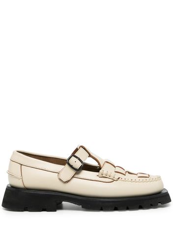 Hereu Soller Sport T-bar loafers - Nude