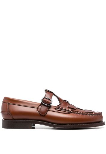 Hereu Maqueda leather loafers - Braun