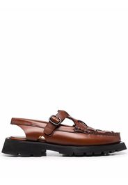 Hereu Roqueta woven sandals - Braun