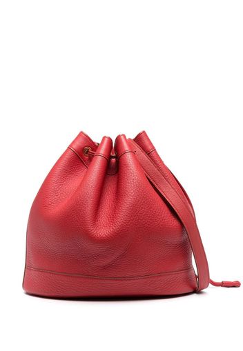 Hermès 1997 pre-owned Market GM bucket bag - Rot