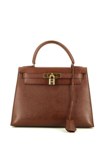 Hermès 1993 pre-owned Kelly Handtasche 28cm - Braun