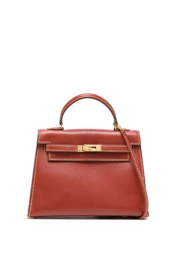 Hermès 1958 pre-owned Kelly Handtasche 15cm - Rot