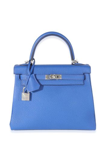 Hermès 2022 pre-owned Kelly Handtasche 25cm - Blau