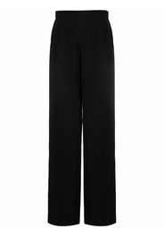 Hermès 1990s pre-owned high-waisted straight-leg trousers - Schwarz