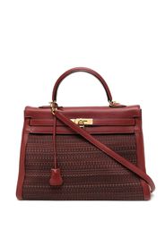 Hermès 2002 pre-owned Kelly Retourné Handtasche 35cm - Rot