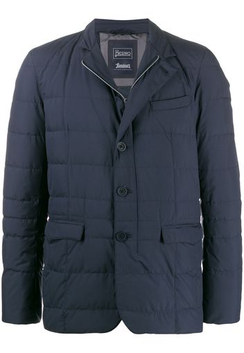 Herno Gesteppte Jacke mit Knöpfen - Blau