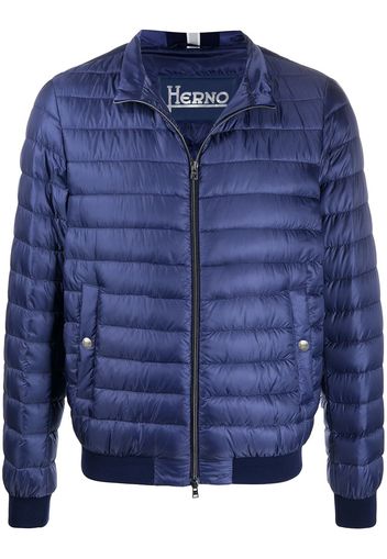 Herno Daunenjacke mit Reißverschluss - Blau