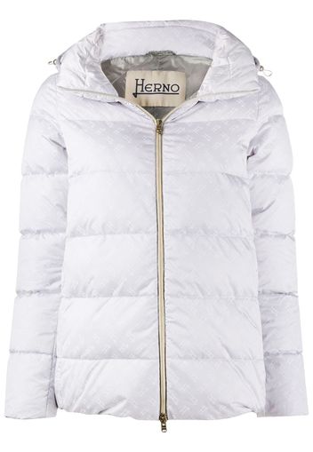 Herno Daunenjacke mit Logo - Grau