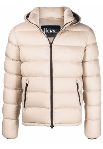 Herno padded quilted coat - Nude