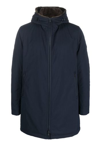 Herno hooded parka jacket - Blau