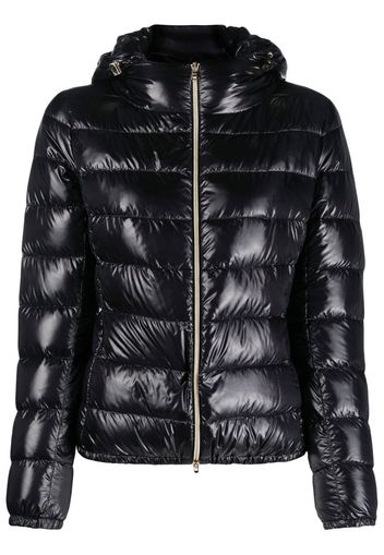 Herno down-feather padded jacket - Schwarz