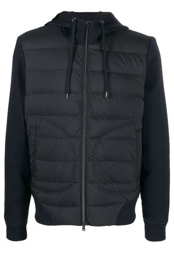 Herno quilted hooded jacket - Blau