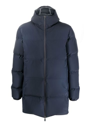 Herno padded mid-length coat - Blau