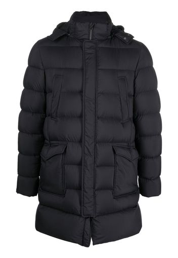 Herno Daunenjacke mit Kapuze - Blau