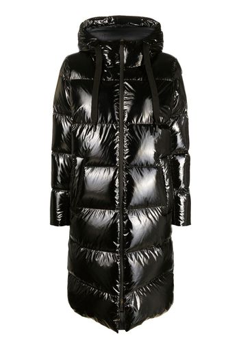 Herno padded zip-up coat - Schwarz