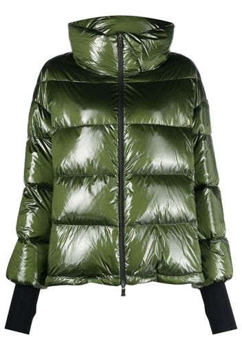 Herno zip-fastening padded jacket - Grün