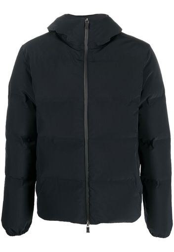 Herno zip-up padded down jacket - Schwarz