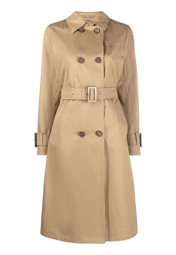 Herno belted double-breasted trench coat - Braun