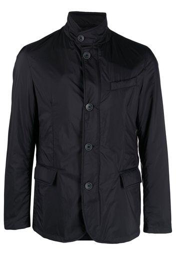 Herno padded single-breasted blazer - Blau