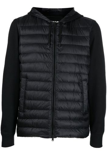 Herno panelled padded jacket - Schwarz