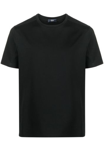 Herno short-sleeve cotton T-shirt - Schwarz