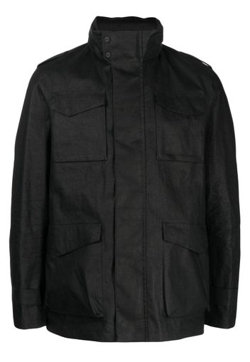 Herno patch-pocket field jacket - Schwarz