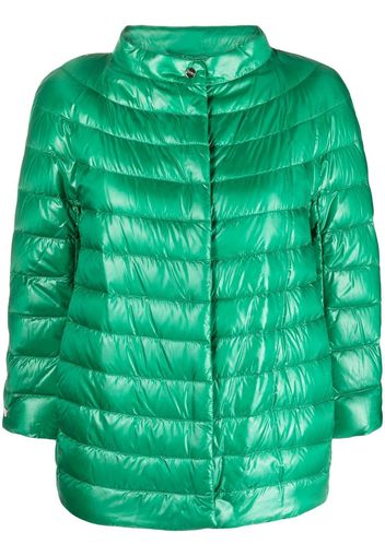 Herno three-quarter length sleeves puffer jacket - Grün