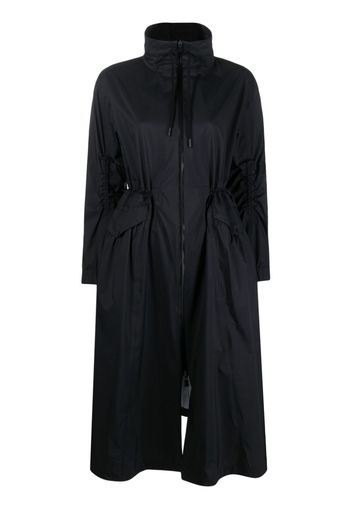 Herno drawstring-waist trench coat - Schwarz