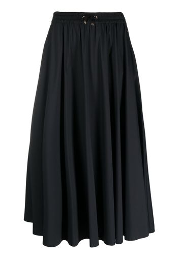 Herno mid-length flared skirt - Schwarz