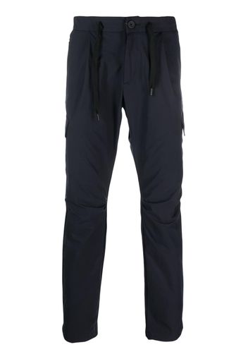 Herno drawstring tapered trousers - Blau