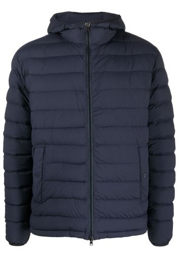 Herno padded hooded jacket - Blau