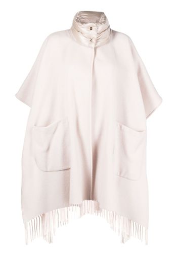 Herno down cape coat - Nude