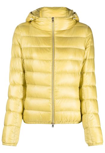 Herno slouchy-hood puffer jacket - Gelb