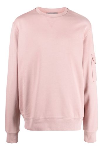 Herno Sweatshirt mit aufgesetzter Tasche - Rosa