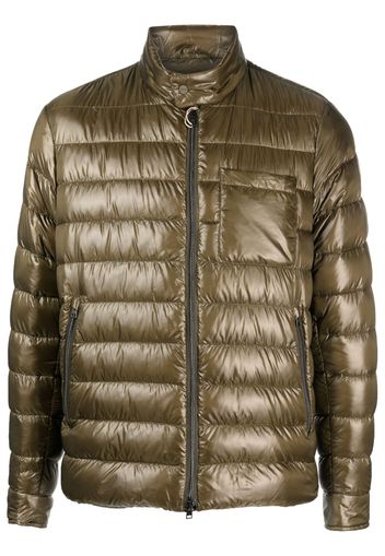 Herno quilted zip-up padded jacket - Grün