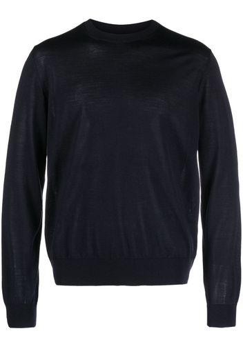 Herno fine-knit virgin wool jumper - Blau