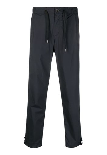 Herno drawstring-waist tapered trousers - Blau