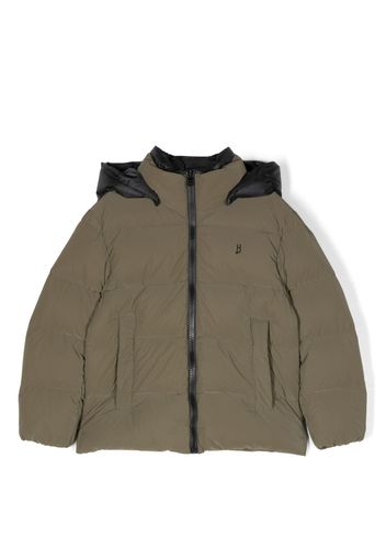 Herno Kids hooded padded jacket - Grün