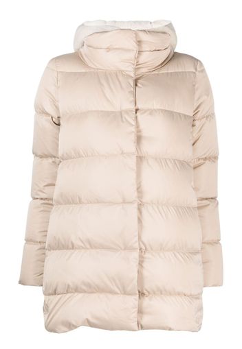 Herno hooded padded puffer jacket - Nude